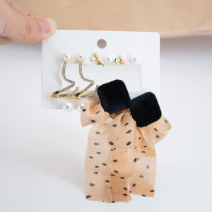 Destiny Jewels Flower Decor Set of Korean Earrings Drope Tassel Earrings For Women & Girls